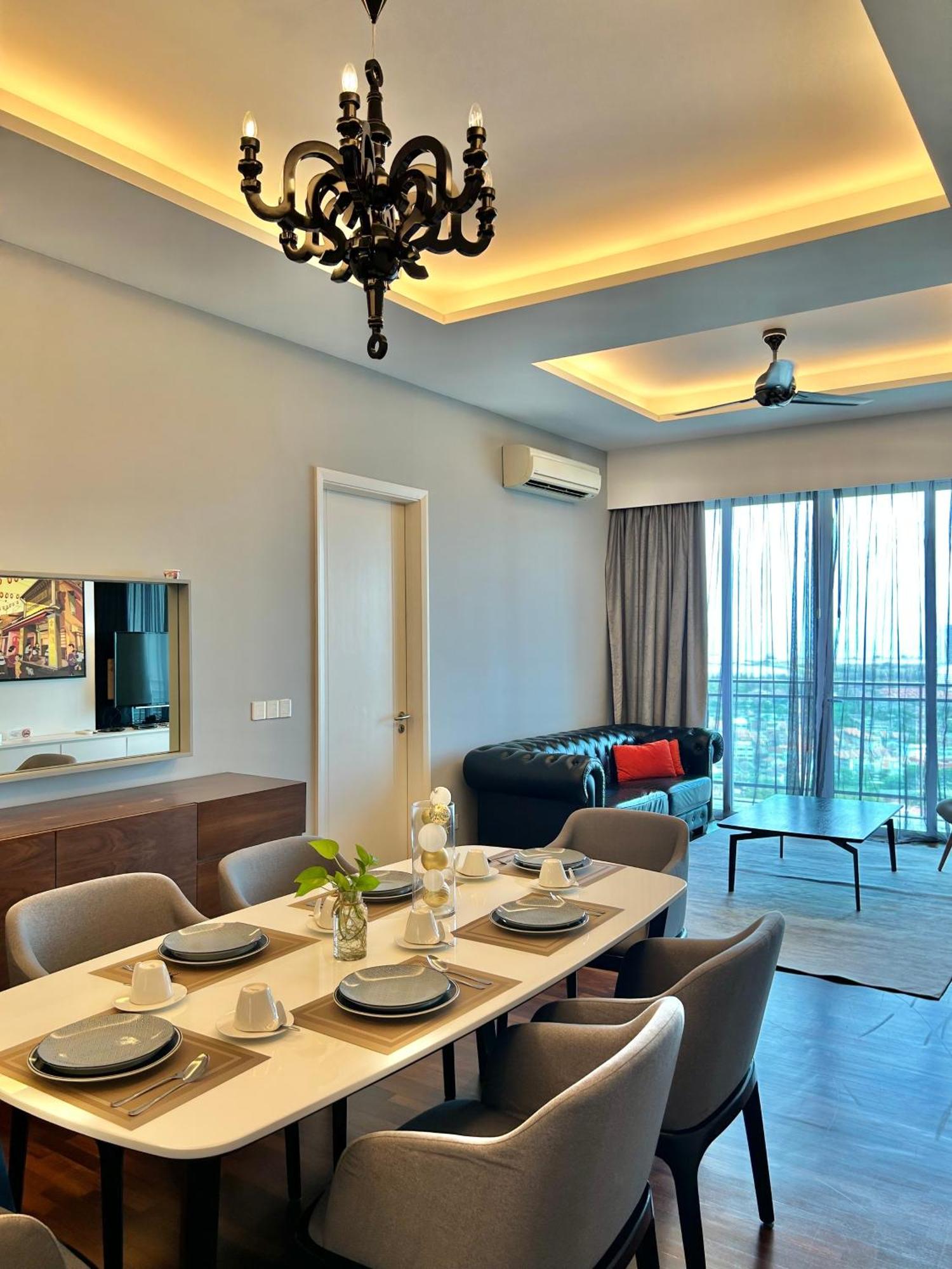 Luxury 3Br Penthouse I The Shore Hotel & Residence I Seaview I Poolview I 6-9Pax 豪华3房顶层公寓 Malacca Екстер'єр фото